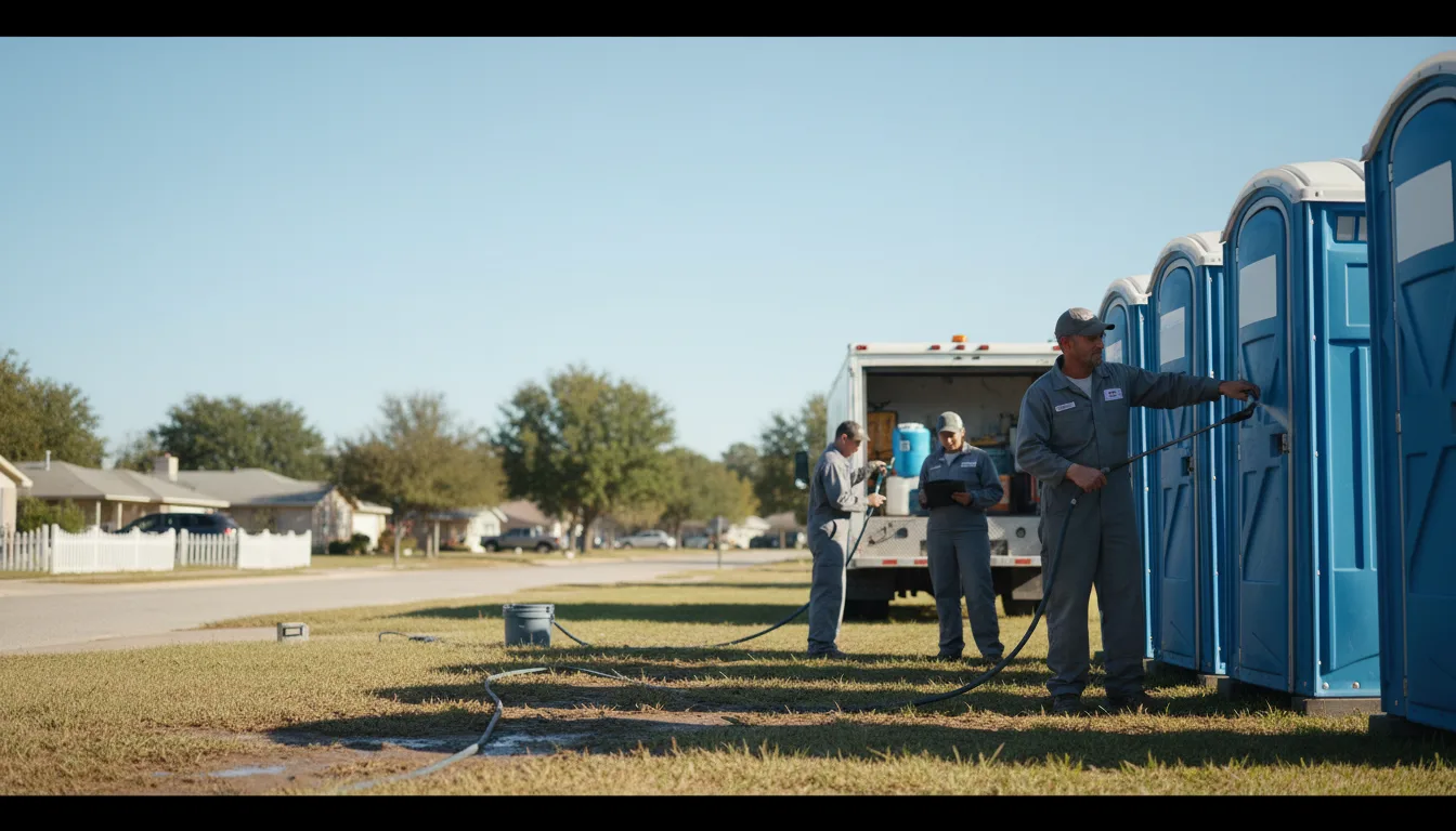 Long-Term Portable Toilet Rental in Monroeville, AL near me